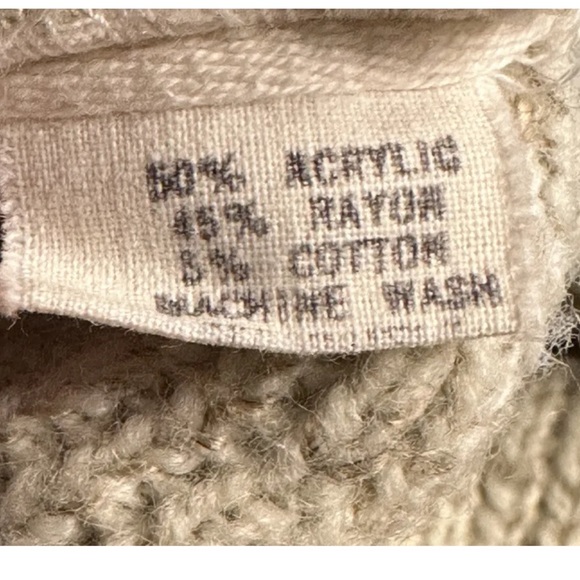 Vtg 70s Dimensions by Milford Collared Aztec Llama Long Thick Cardigan Large - Picture 13 of 13